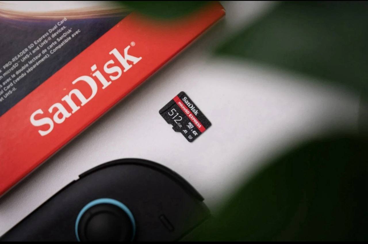 Nintendo Switch 2 - 512GB Micro Sd Express (SanDisk)! Fastest Card For Gameplay