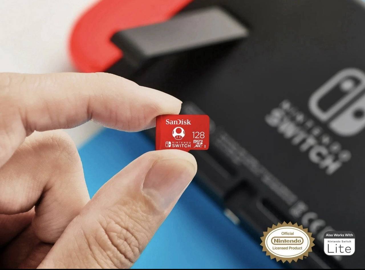 Sandisk 128GB Micro SD Card EXPRESS SHIPPING For Nintendo Switch 1 (Sealed)